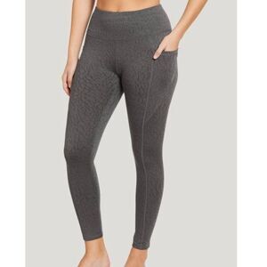 Jockey Jacquard 7/8 Legging WOMENS color magnet/dark gray active large,x-large